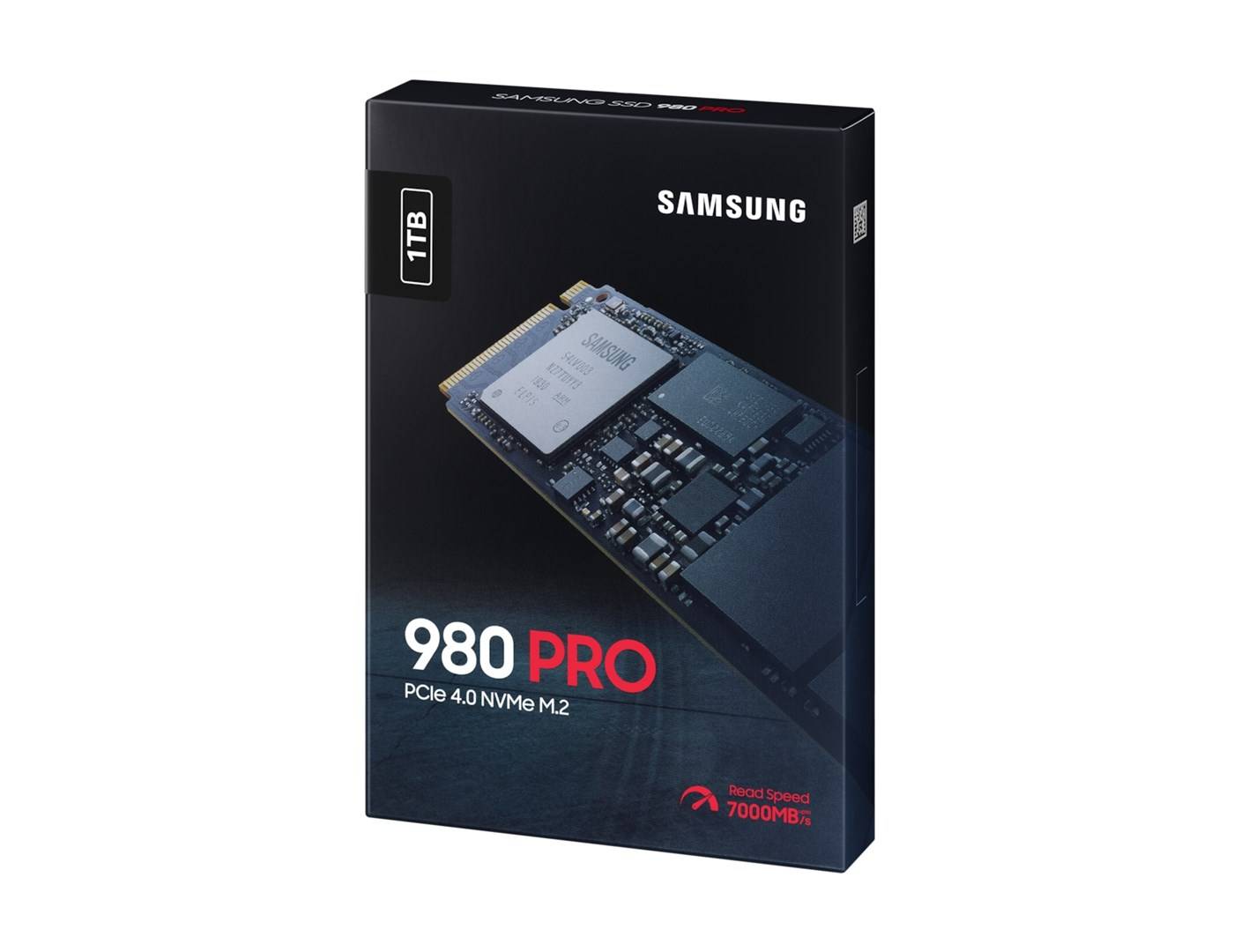 Samsung 980 PRO 1 TB Interne M.2 PCIe NVMe SSD 2280 Retail MZ-V8P1T0BW