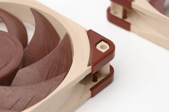 Noctua NF-A12x25 ULN CPU-Kühler mit Lüfter Braun, Beige (B x H x T) 120 x 120 x 25 mm Heatpipe, inkl. Wärmeleitpaste