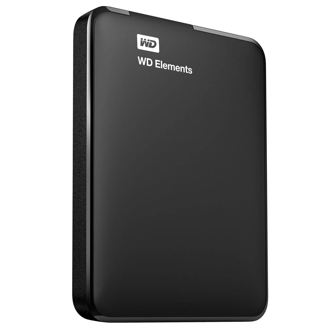 WD Elements 2 TB Externe Festplatte 6.35 cm (2.5 Zoll) USB 3.2 Gen 1 (USB 3.0) Schwarz WDBU6Y0020BBK-WESN