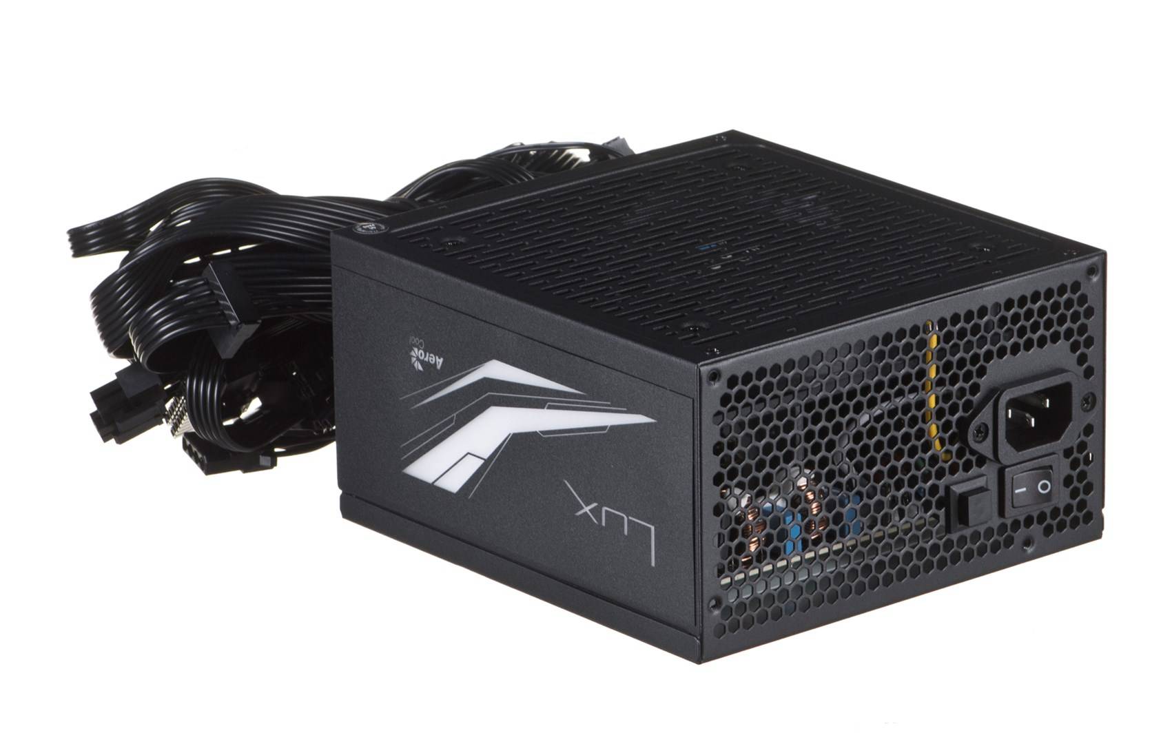 AEROCOOL ADVANCED TECHNOLOGIES Lux RGB 550M Netzteil 20+4 pin ATX Schwarz