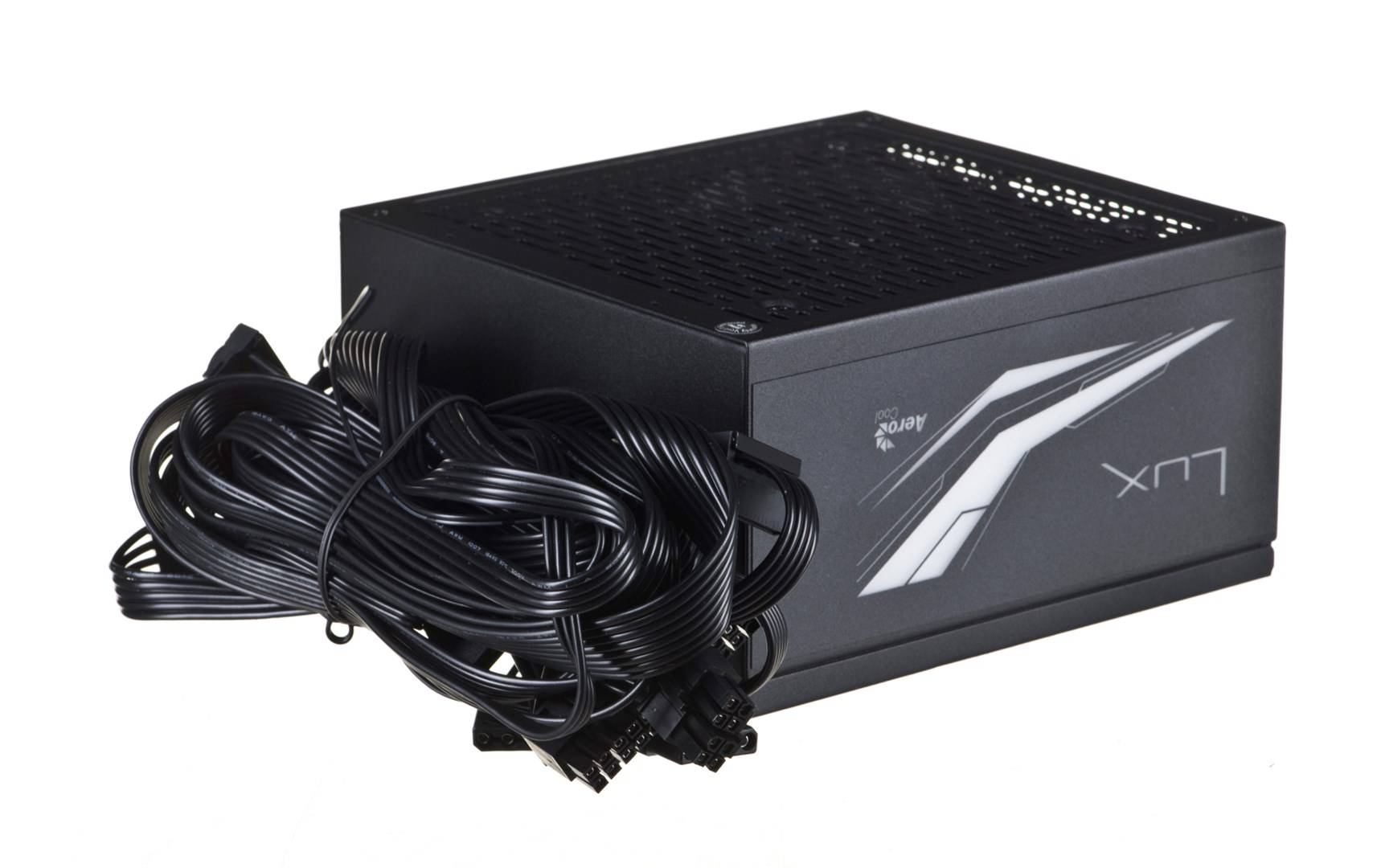 AEROCOOL ADVANCED TECHNOLOGIES Lux RGB 550M Netzteil 20+4 pin ATX Schwarz