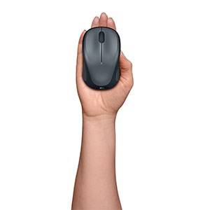 Logitech M235 Maus Funk Optisch Grau 3 Tasten 1000 dpi
