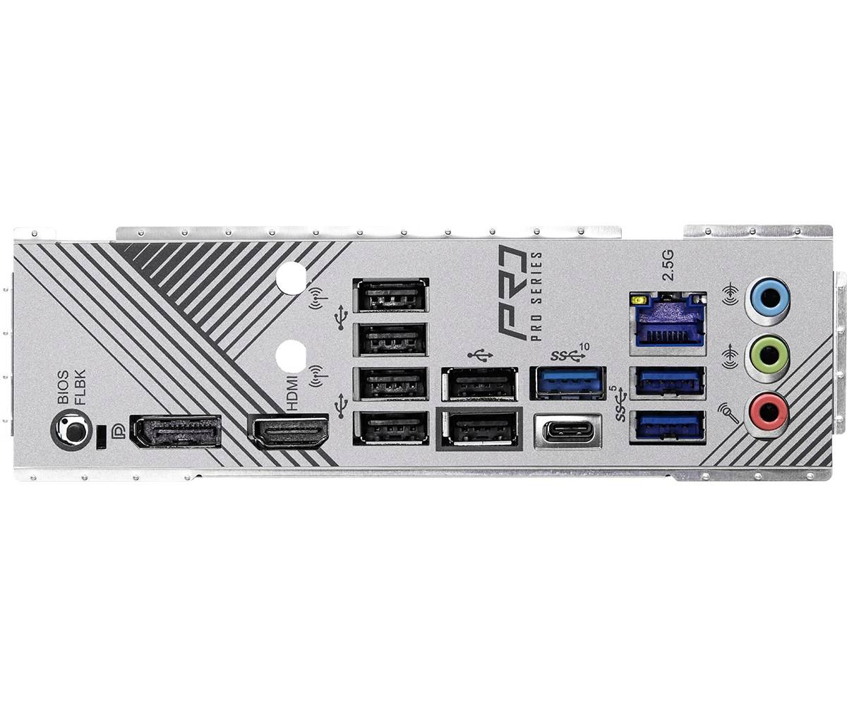 ASRock B650 Pro RS Mainboard Sockel (PC) AMD® AM5 Formfaktor (Details) ATX Mainboard-Chipsatz AMD® B650