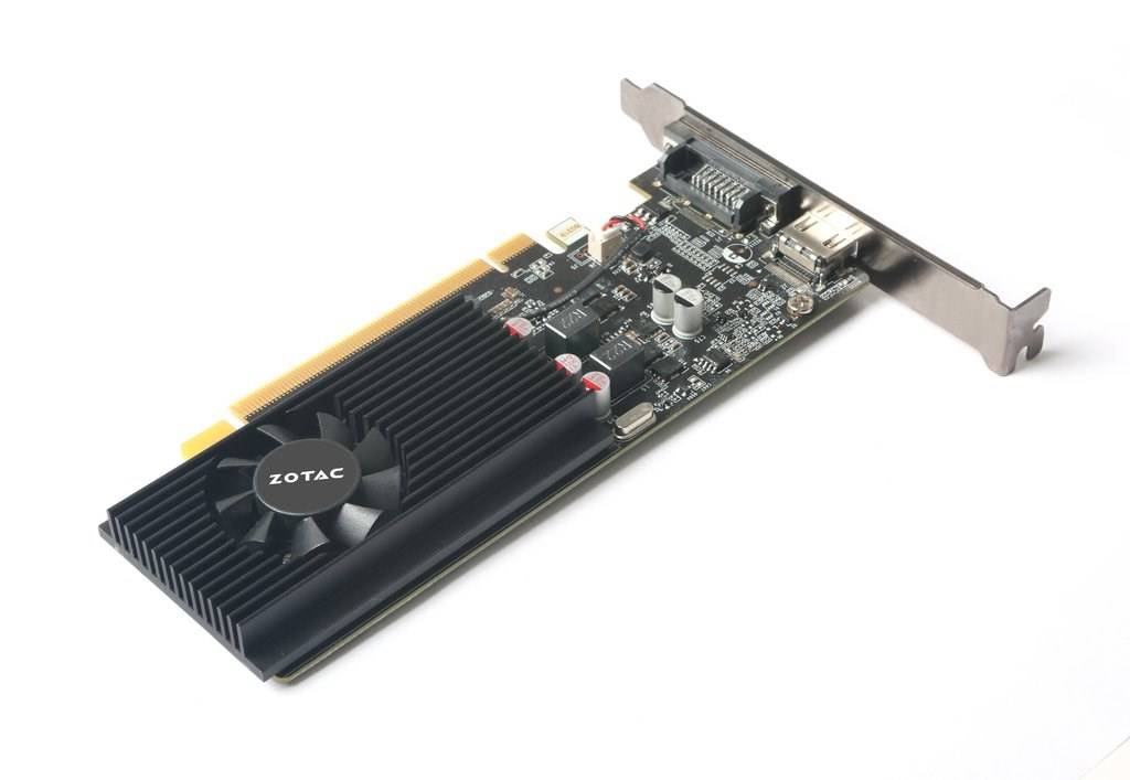 Zotac Grafikkarte Nvidia GeForce GT1030 2 GB GDDR5-RAM PCIe HDMI®, DVI Low Profile