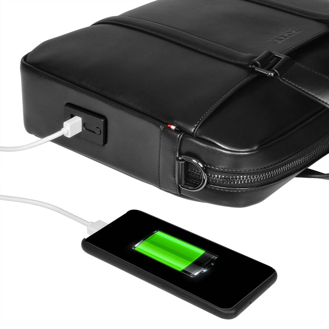 Port Designs Versailles II 35,6 cm (14") Aktenkoffer Schwarz