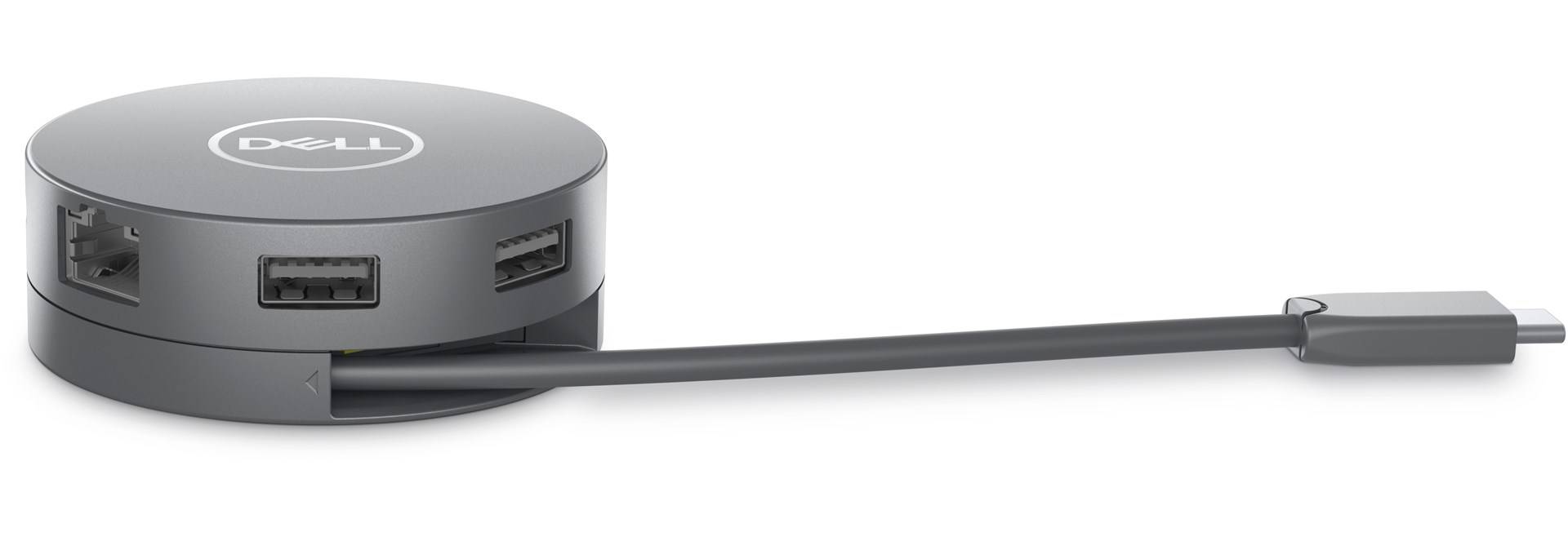 Dell 6-in-1 Multip. Adapter USB-C ->HDMI/DP/USB-C/1GbE DA305