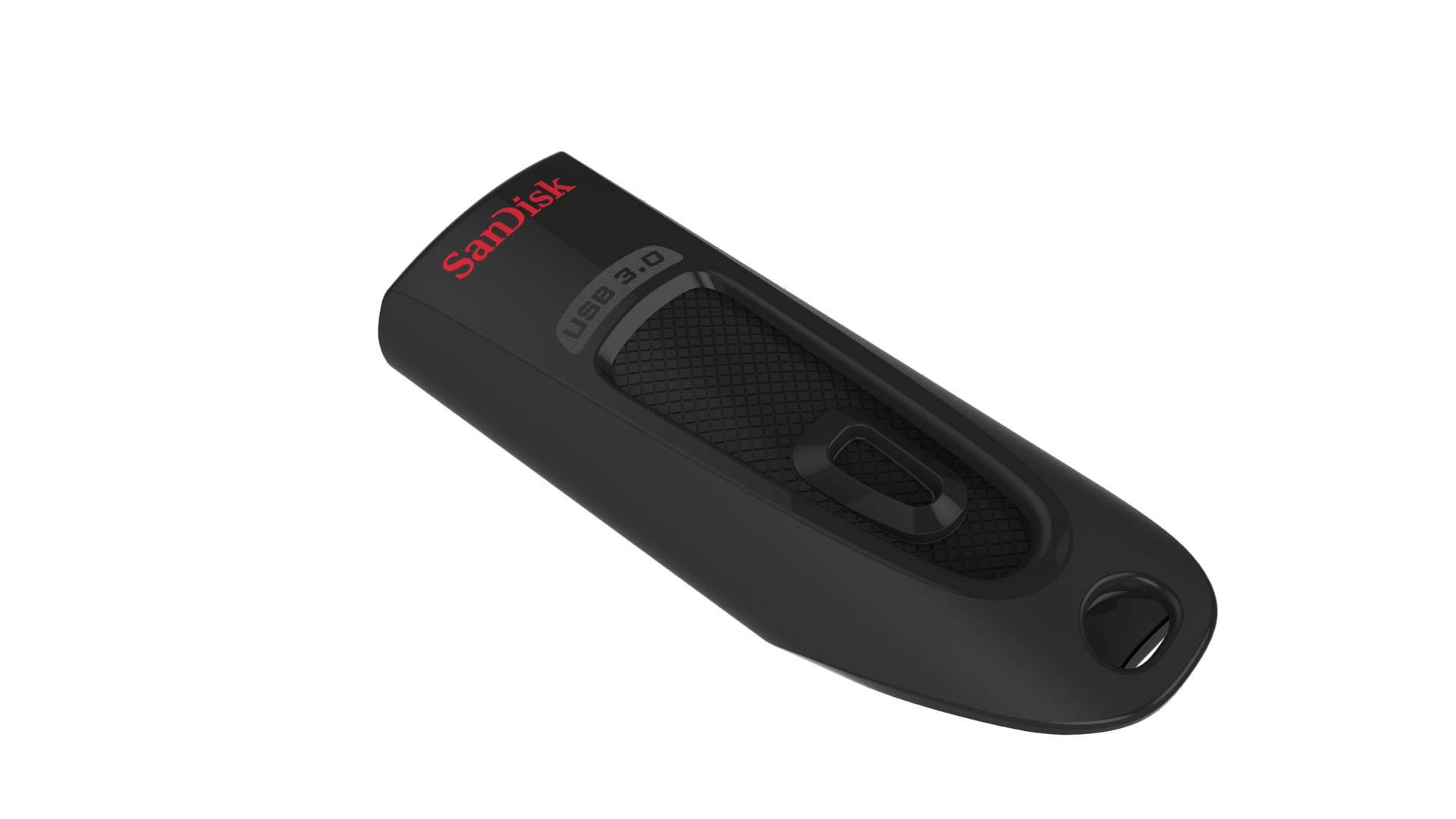 SanDisk Ultra® USB 3.0 USB-Stick 64 GB Schwarz SDCZ48-064G-U46 USB 3.2 Gen 1 (USB 3.0)