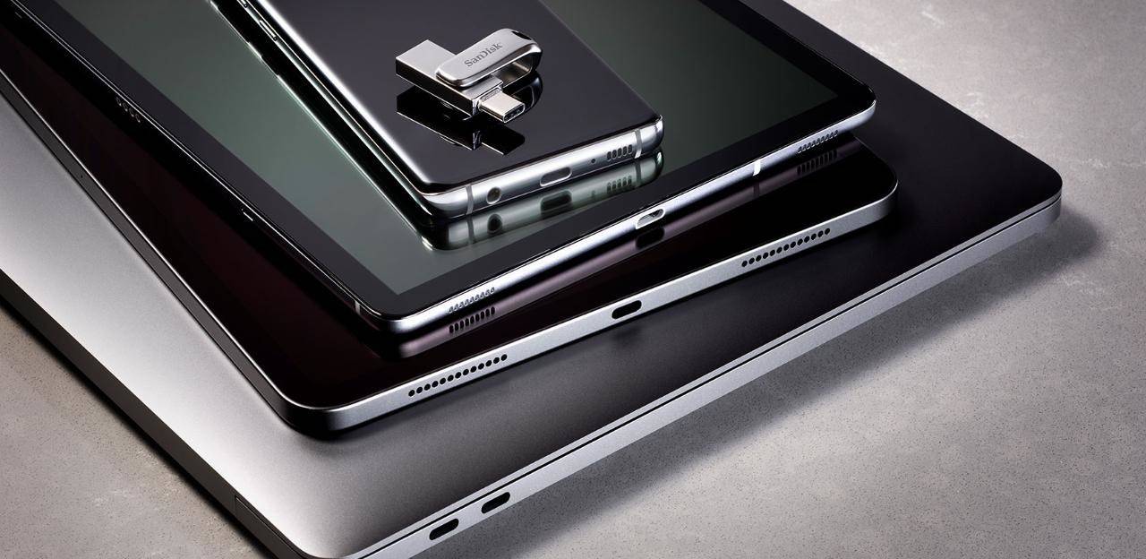 SanDisk Ultra Dual Luxe USB-Zusatzspeicher Smartphone/Tablet Silber 32 GB USB-C® USB 3.1 (Gen 1)