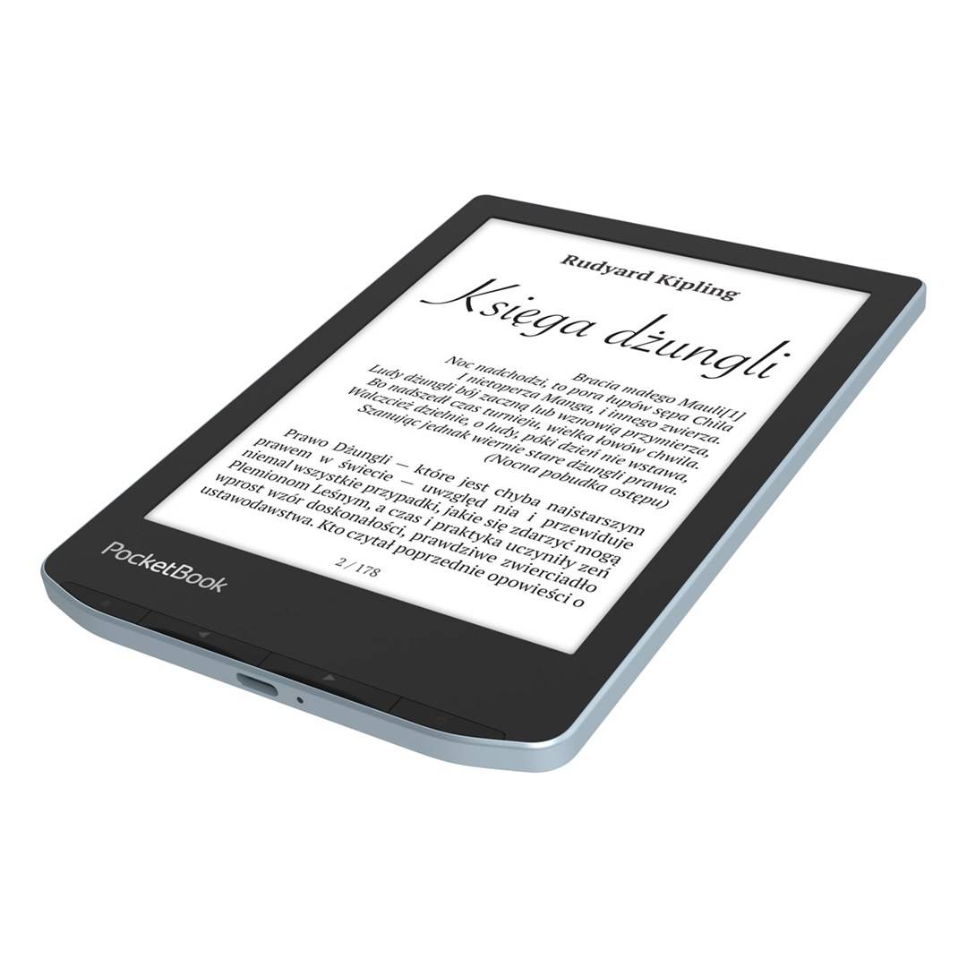 PocketBook Verse, 15,2 cm (6"), E Ink Carta, 758 x 1024 Pixel, ACSM, AZW, AZW3, CBR, CBZ, CHM, DOC, DOCX, DjVu, EPUB, EP