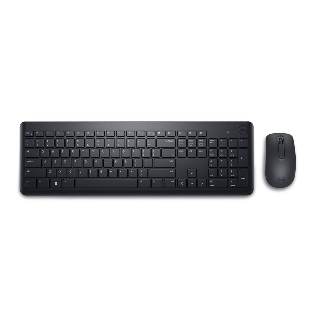 Dell Keyboard and Mouse KM3322W - Tastatur-und-Maus-Set - TL: US, QWERTY