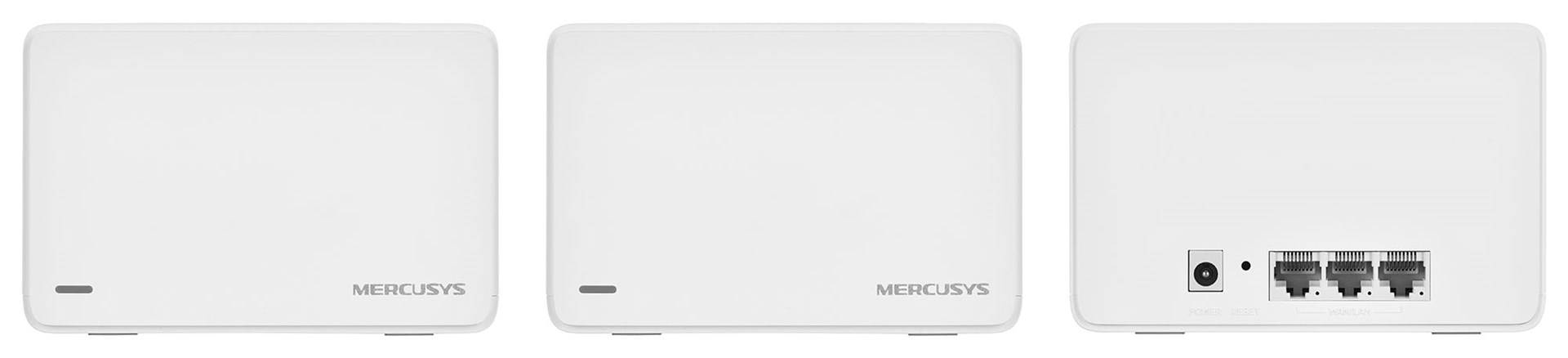 Mercusys Halo H80X V1 Wi-Fi-system2.4/5 GHz - 802.11ax/ac/a/b/g/n - 650m² max -