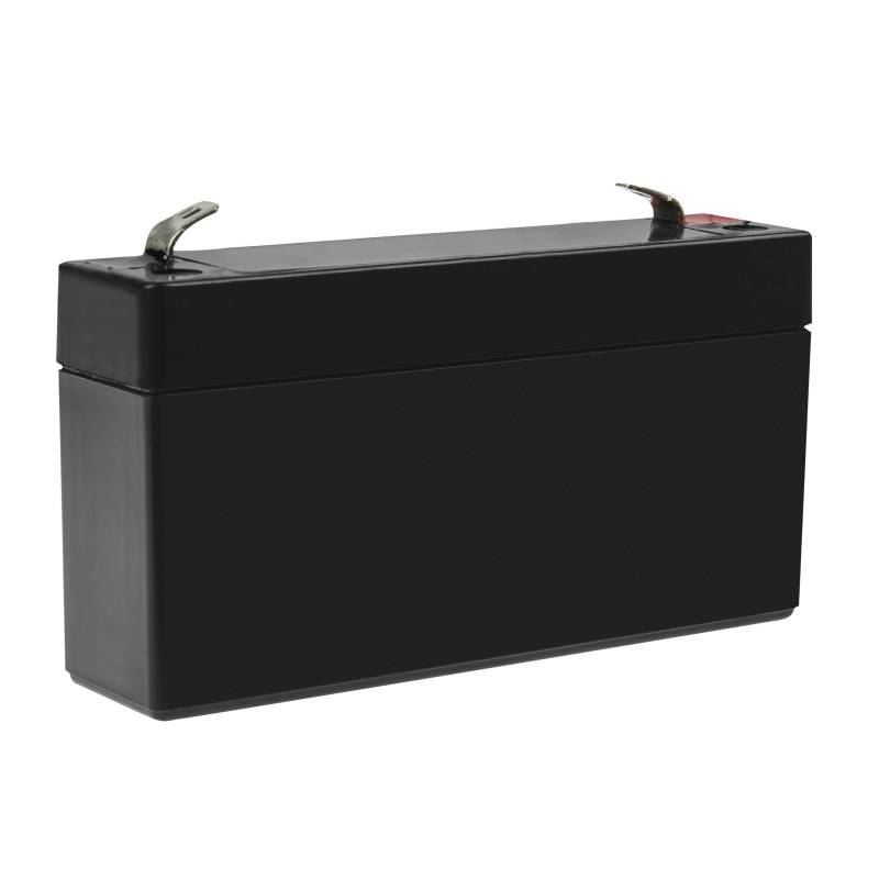AGM-Batterie Blei-Säure VRLA - 6V - 1,3Ah