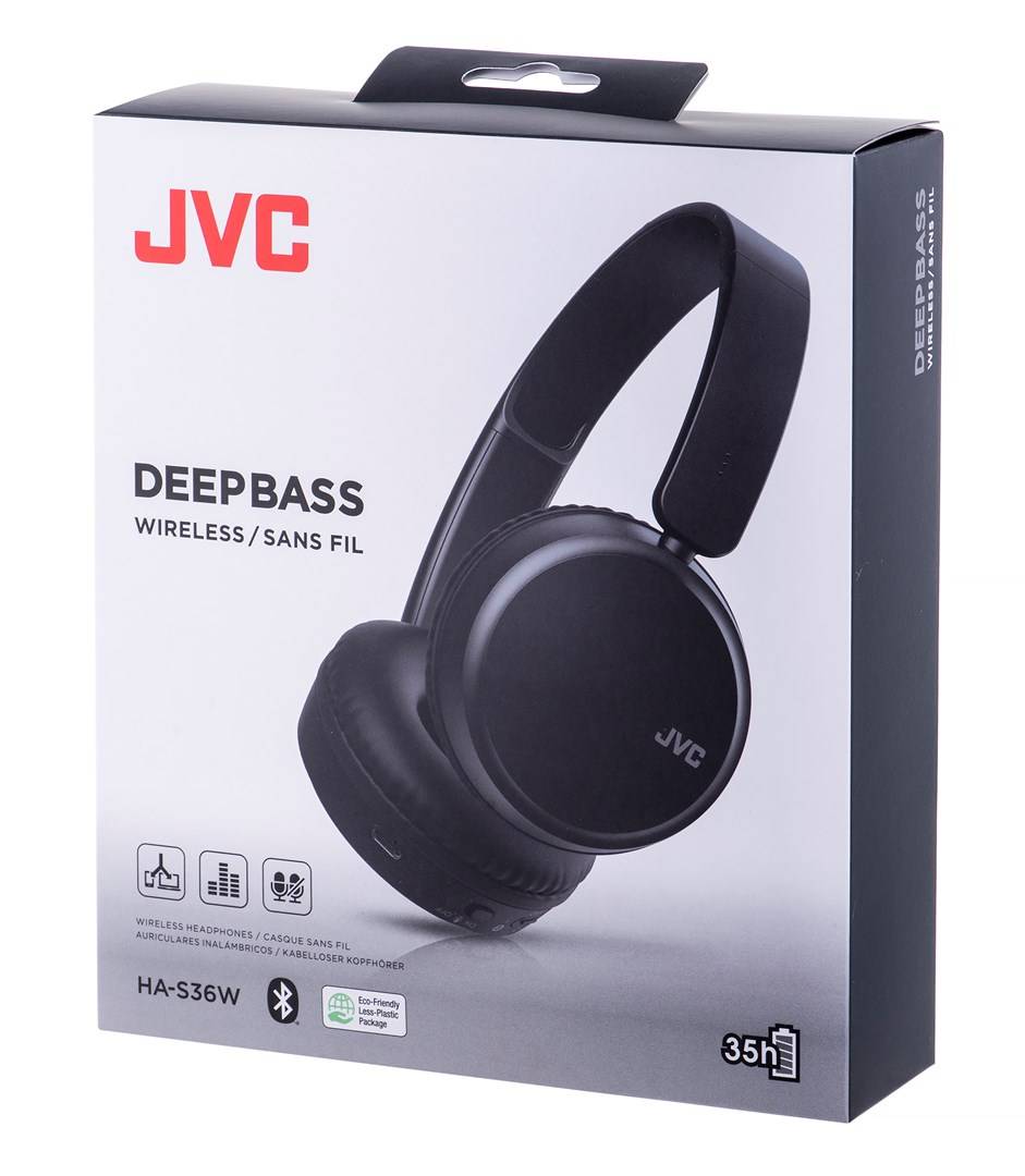 JVC HA-S36W - Deep Bass - Kopfhörer mit Mikrofon