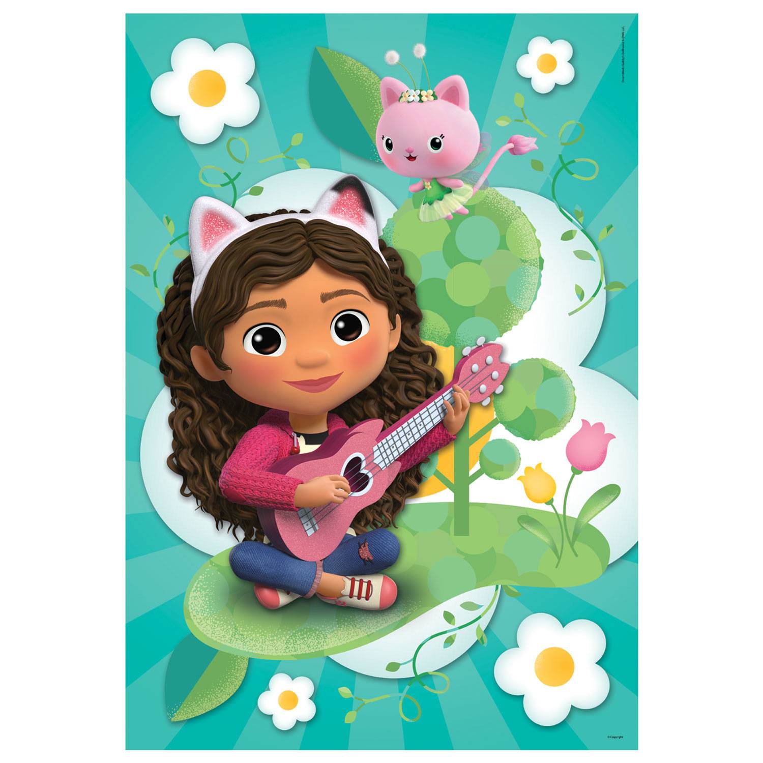 Clementoni Jigsaw Puzzle Gabbys Dollhouse, 3x48st.