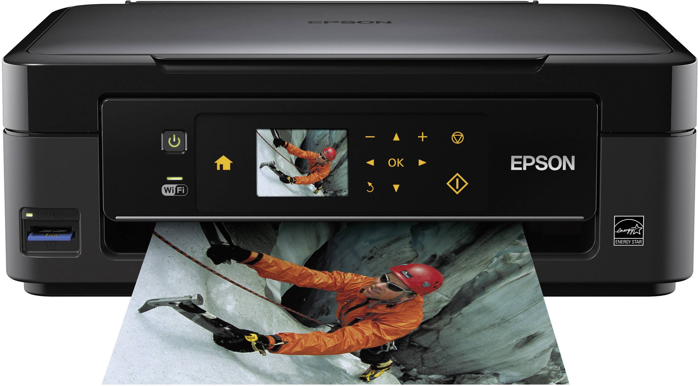 EPSON Stylus SX440W, Multifunktionsgerät Tinte 3in1, USB,WLAN, (Drucker,Kopierer,Scanner)