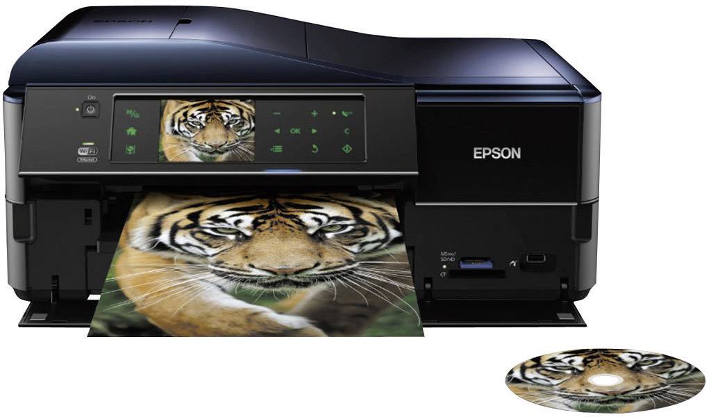 Epson Stylus Photo PX830FWD, Multifunktionsgerät Tinte 4in1, USB,LAN,WLAN,Duplex,ADF, (Drucker,Kopierer,Scanner,Fax)