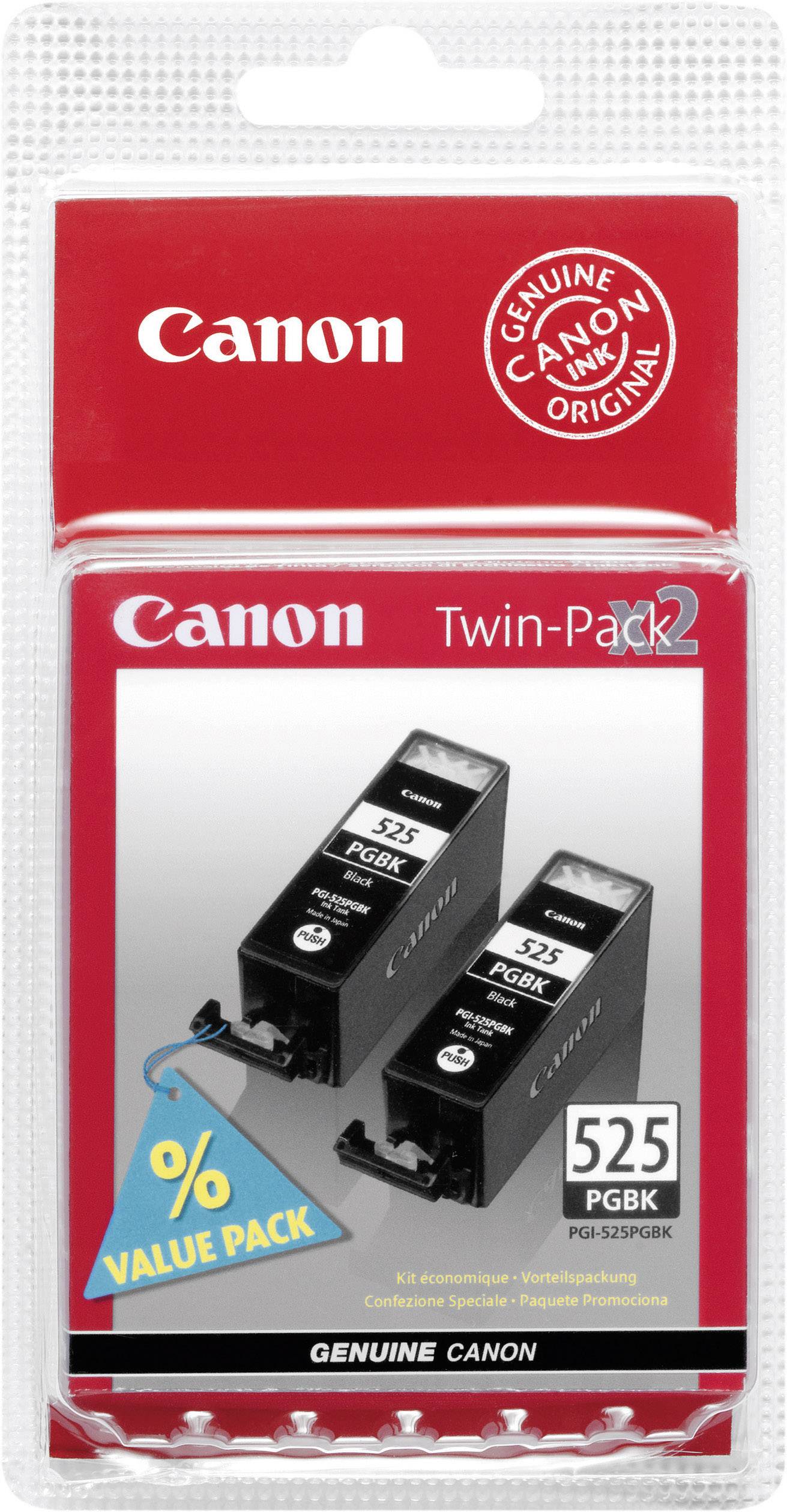 Canon Druckerpatrone PGI-525PGBK Original 2er-Pack Schwarz 4529B010