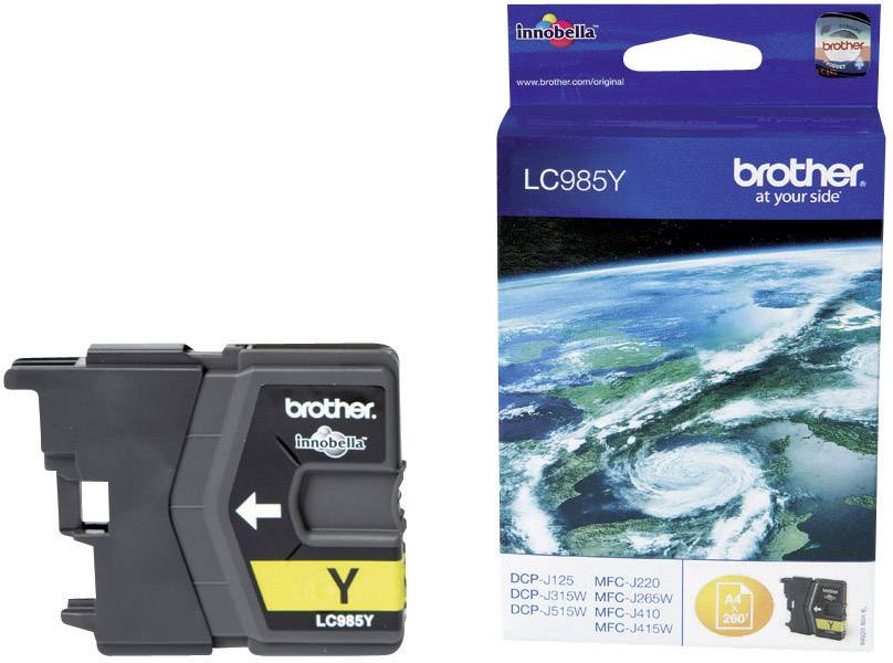 Brother Druckerpatrone LC-985Y Original Gelb LC985Y