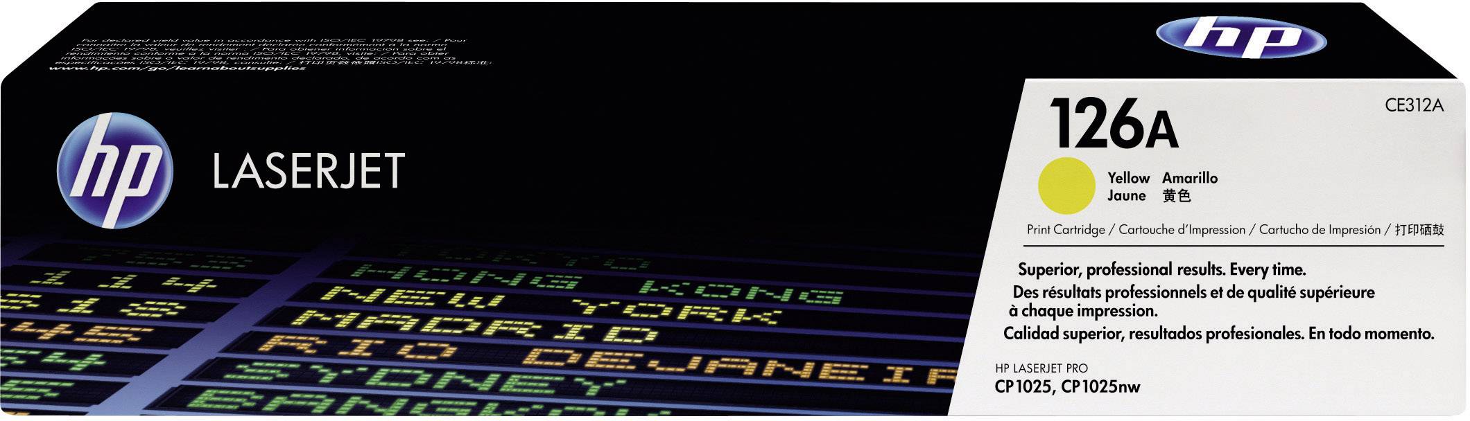 Toner 126A - Gelb - Original - LaserJet