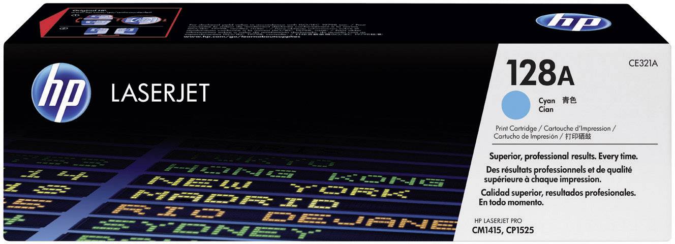 HP Toner 128A Original Cyan 1300 Seiten CE321A