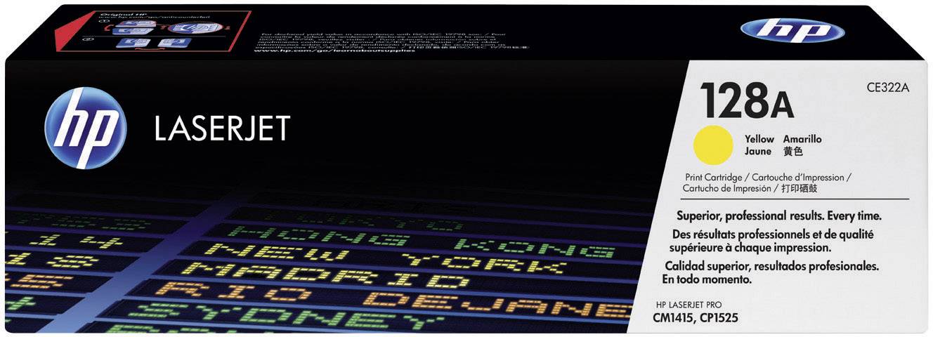 HP Toner 128A Original Gelb 1300 Seiten CE322A