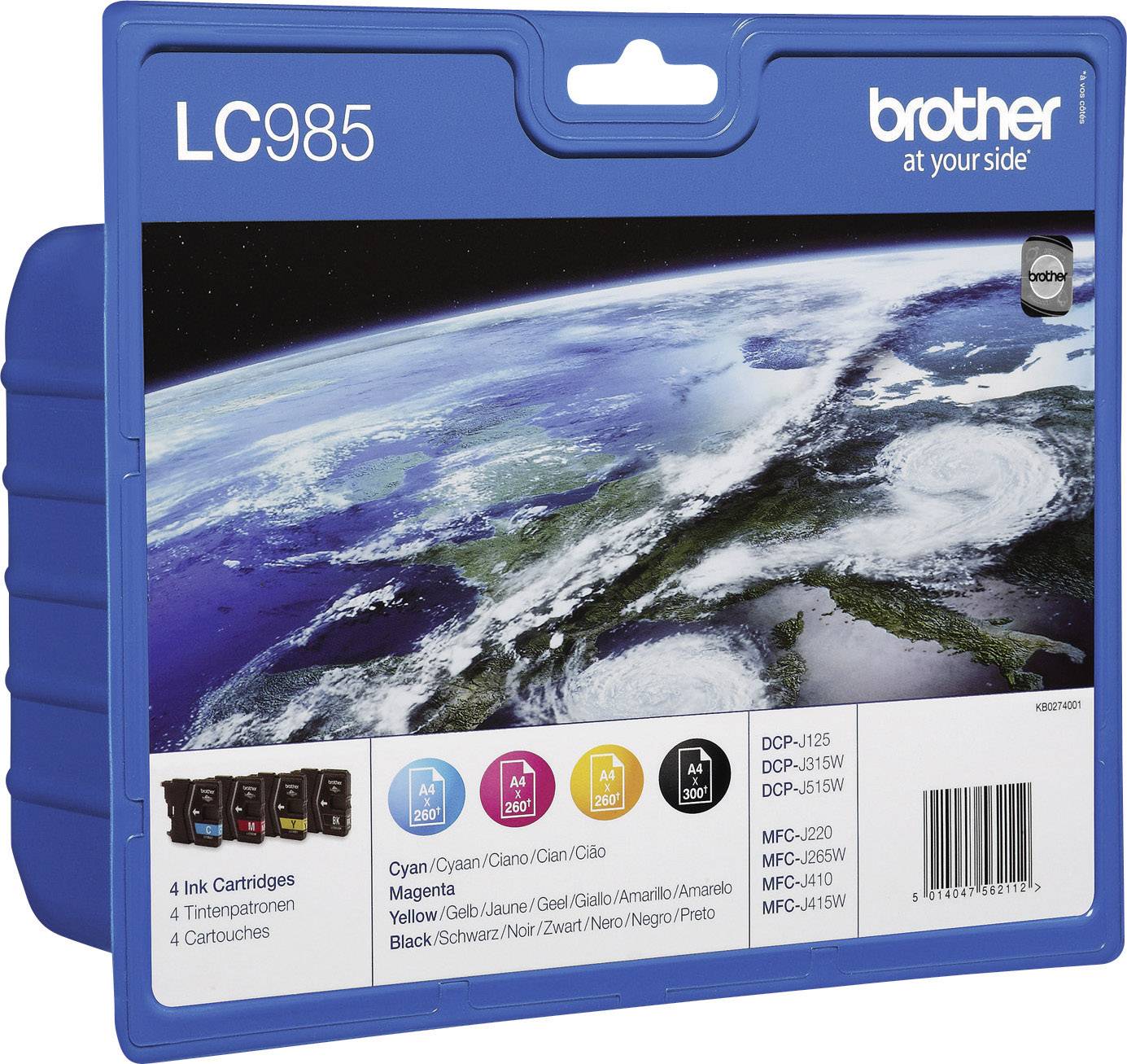 Brother Tintenpatronenset LC-985VALBPDR
