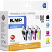 KMP Tinte ersetzt Brother LC-980, LC-1100 Kompatibel Kombi-Pack Schwarz, Cyan, Magenta, Gelb B29V 1