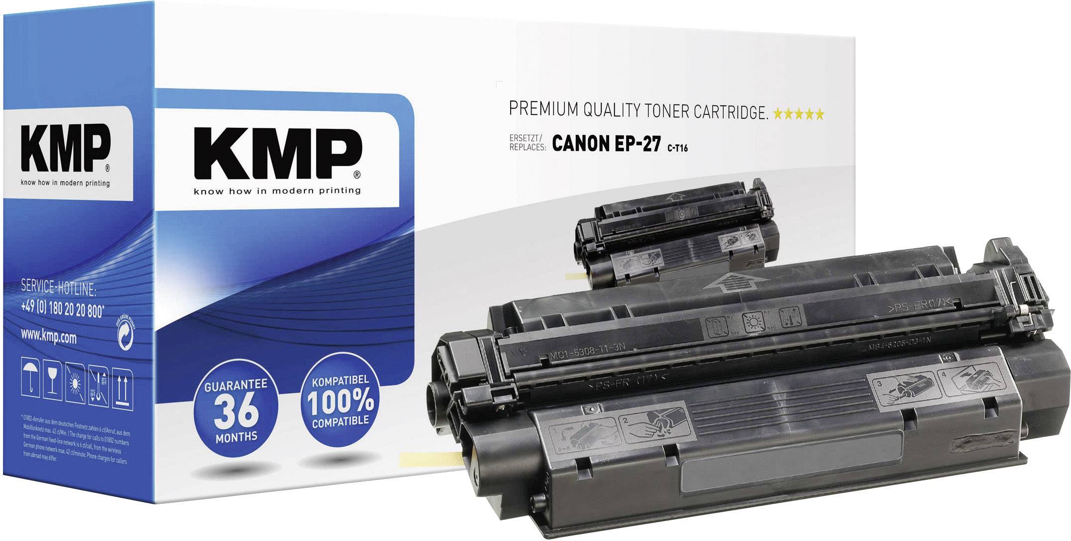 KMP Toner ersetzt Canon EP-27 Kompatibel Schwarz 2500 Seiten C-T16