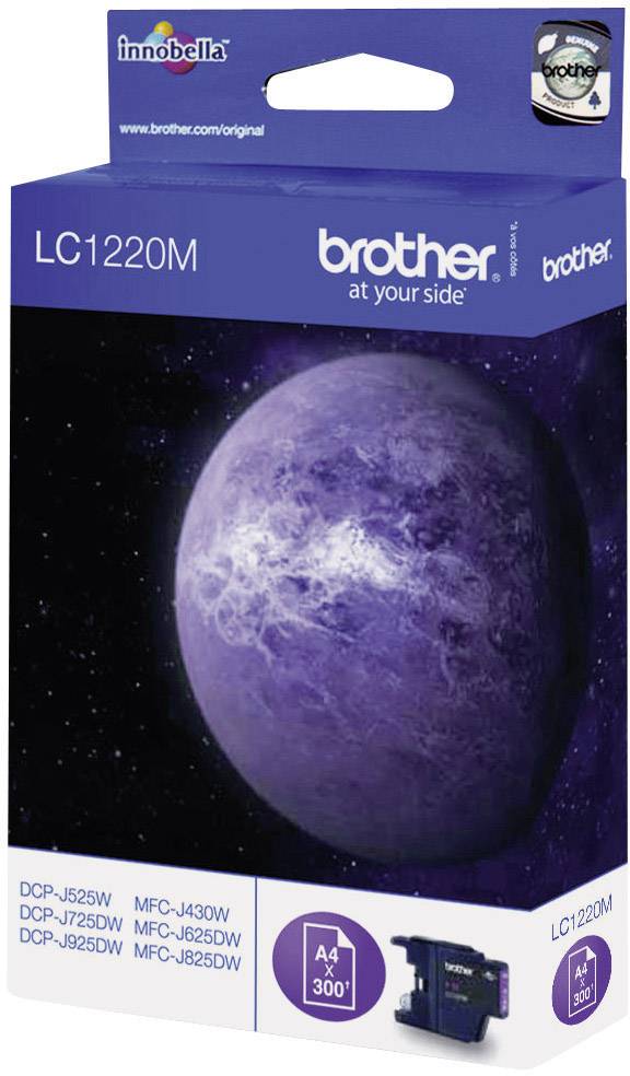 Brother Druckerpatrone LC-1220M Original Magenta LC1220M