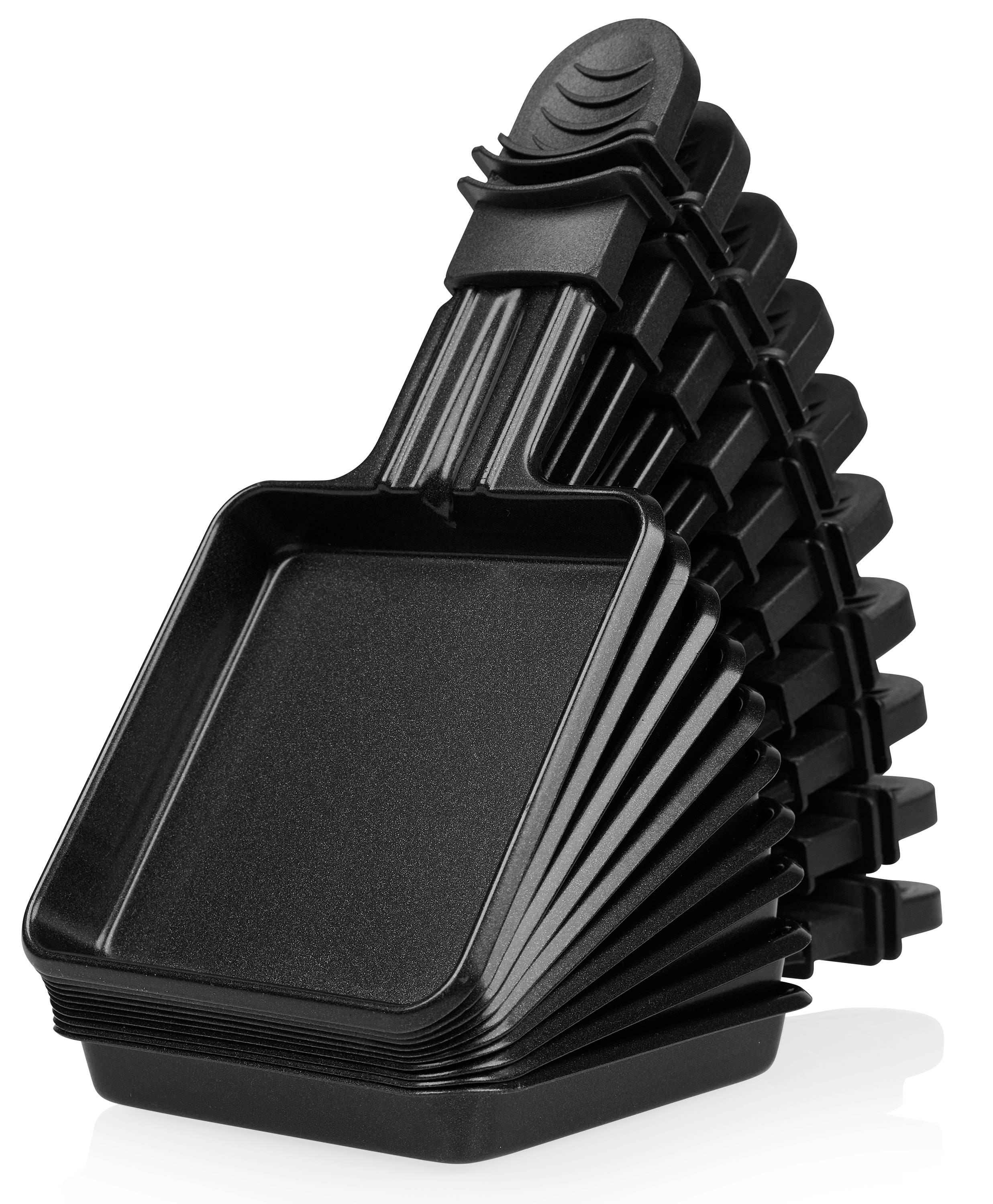 Princess 162650 Raclette 10Pfännchen, Antihaftbeschichtung, Grillfunktion, kabelgebunden, Kontrollleuchte Schwarz
