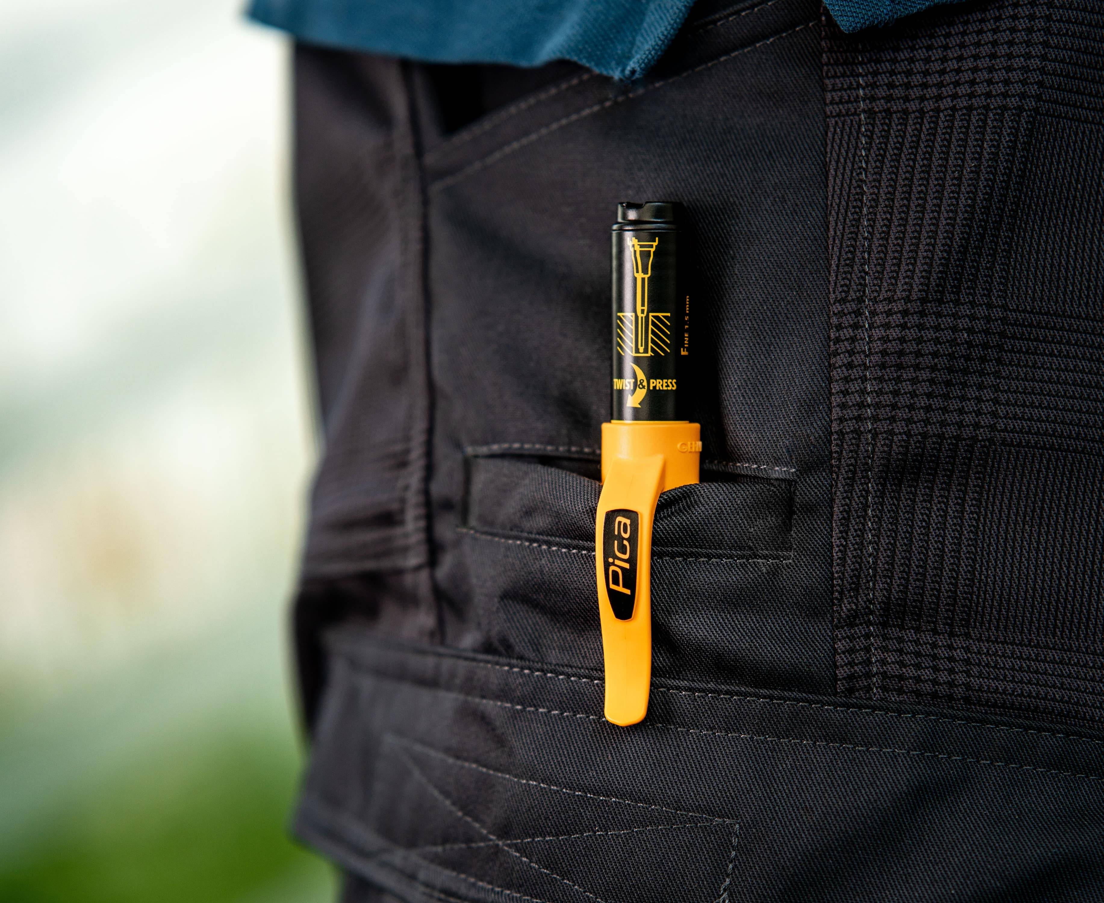 Pica INK Tieflochmarker blau SB