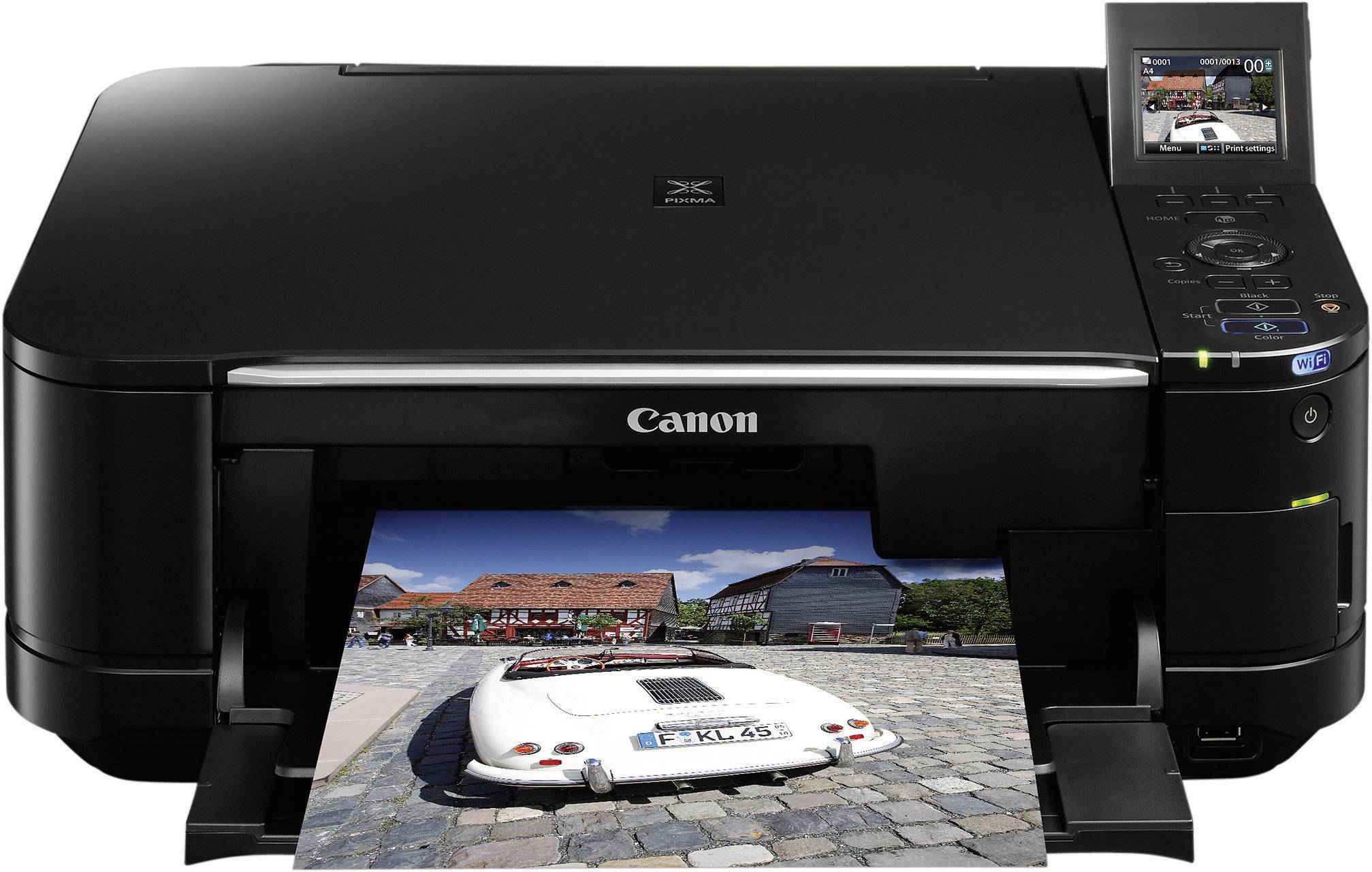 Canon PIXMA MG5250 / Multifunktionsgerät Tinte 3in1, USB,WLAN,Duplex, (Drucker,Kopierer,Scanner)