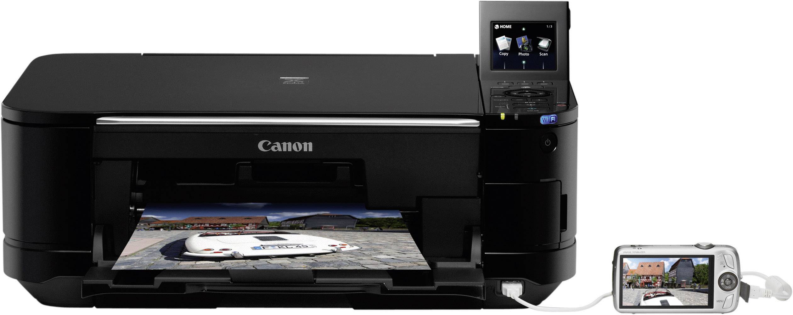 Canon PIXMA MG5250 / Multifunktionsgerät Tinte 3in1, USB,WLAN,Duplex, (Drucker,Kopierer,Scanner)