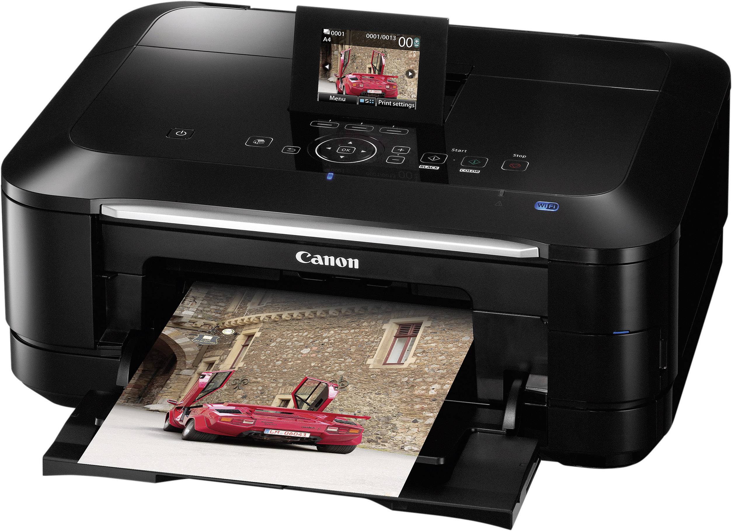 Canon PIXMA MG8150, Multifunktionsgerät Tinte 3in1, USB,LAN,Duplex,WLAN, (Drucker,Kopierer,Scanner)