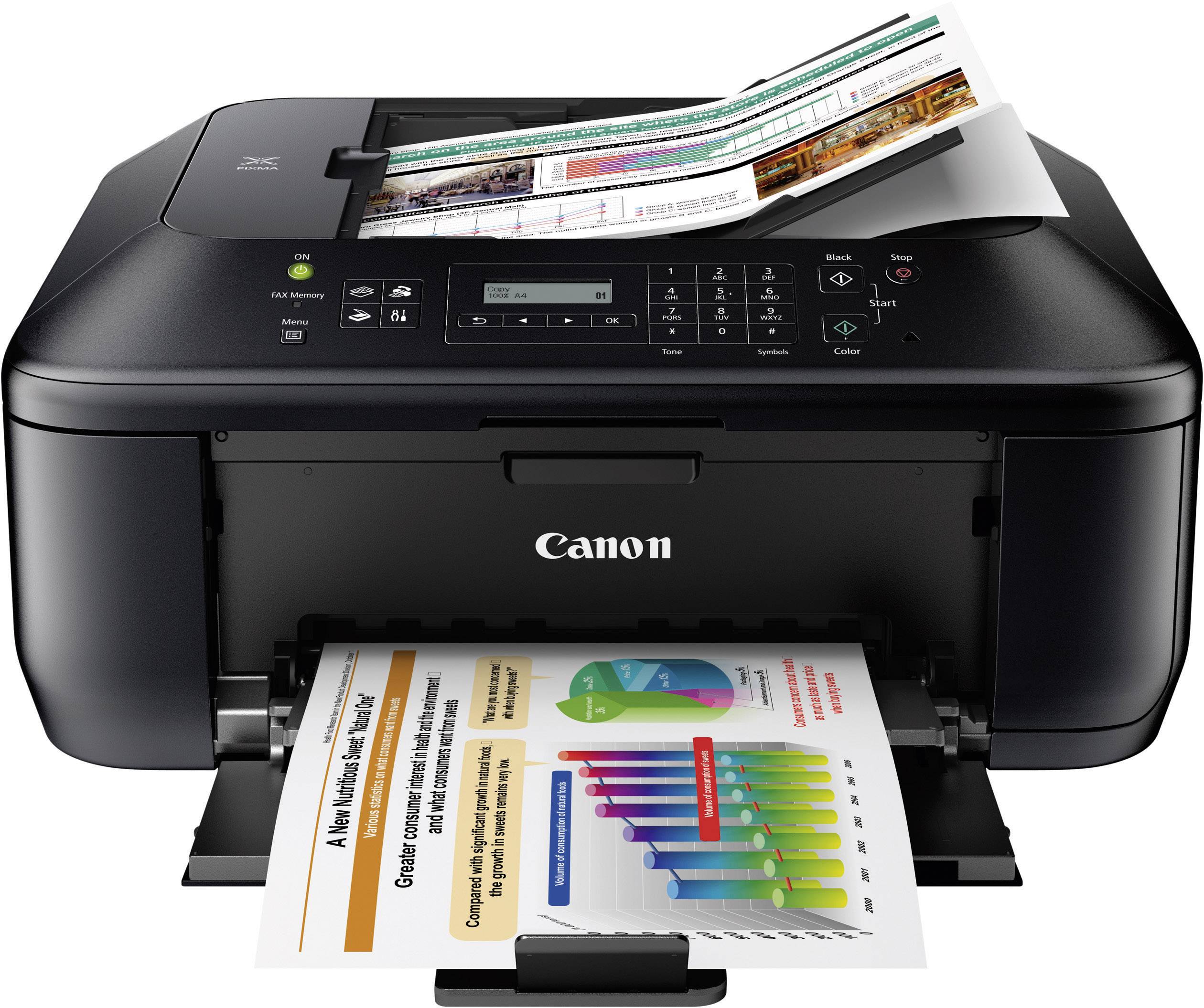 Canon PIXMA MX375, Multifunktionsgerät Tinte 4in1, USB,ADF, (Drucker,Kopierer,Scanner,Fax)