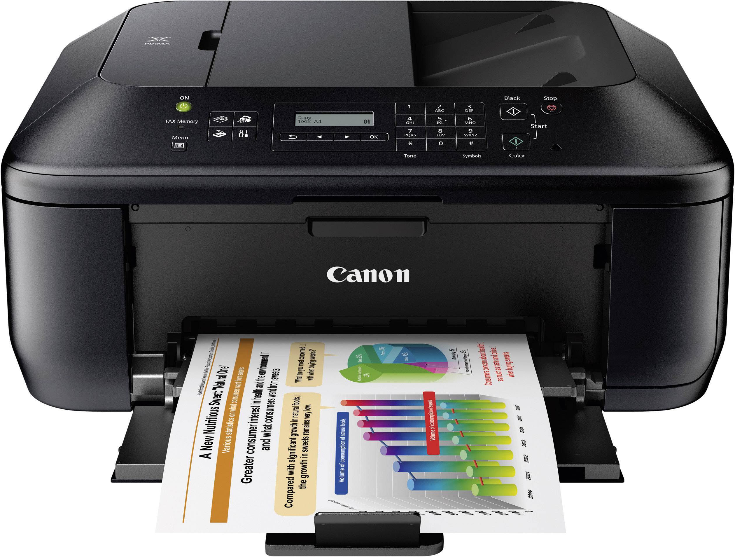 Canon PIXMA MX375, Multifunktionsgerät Tinte 4in1, USB,ADF, (Drucker,Kopierer,Scanner,Fax)