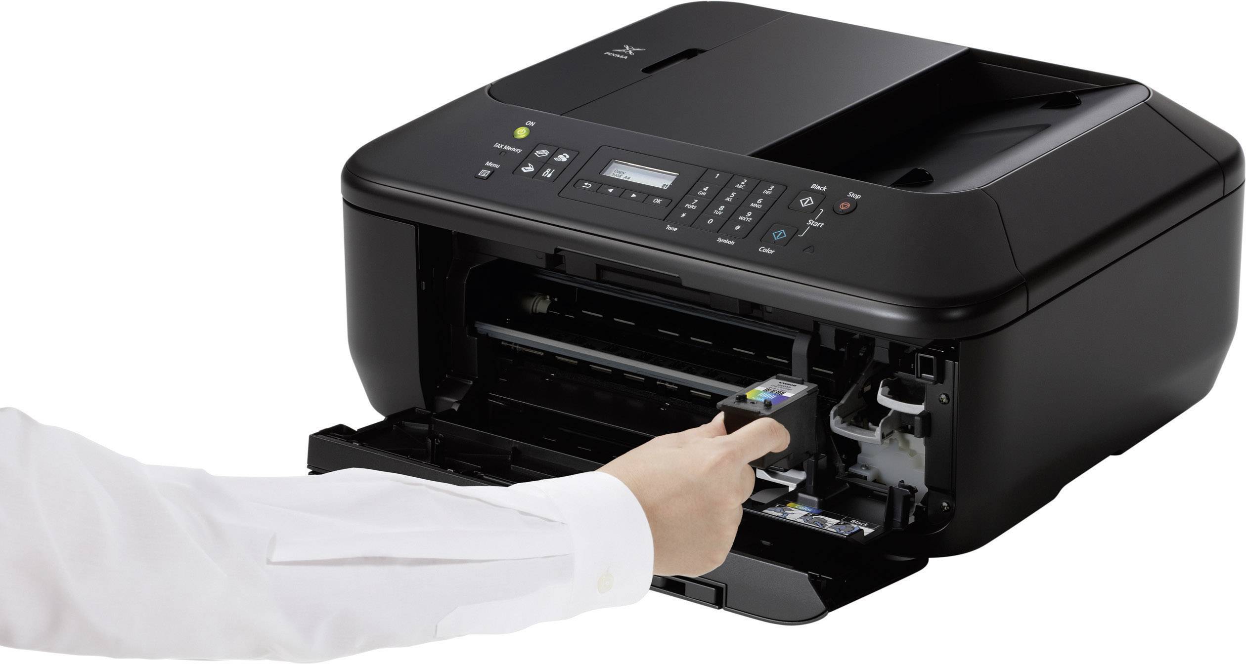 Canon PIXMA MX375, Multifunktionsgerät Tinte 4in1, USB,ADF, (Drucker,Kopierer,Scanner,Fax)