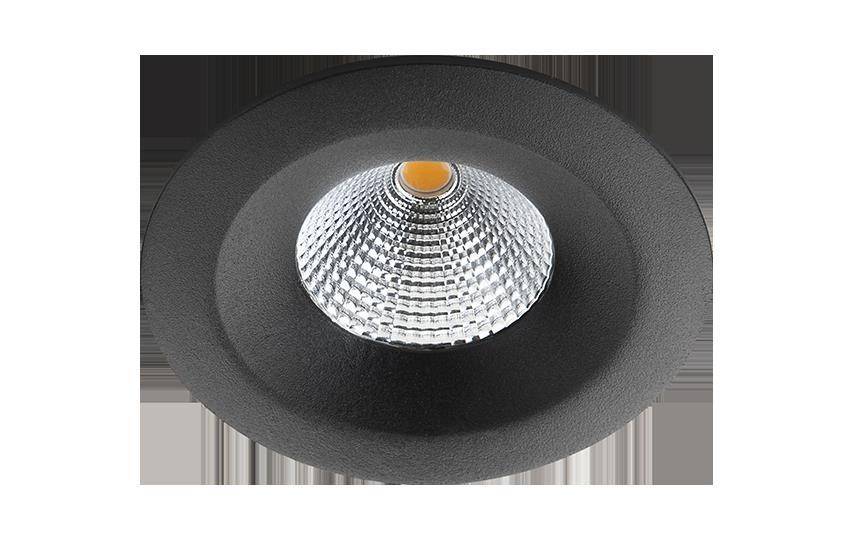SGL UNILED Airtight LED 7W 4000K904423IP65 schwarz m.Treiber