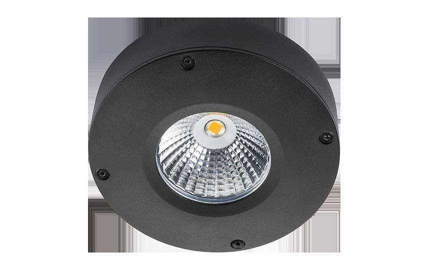 SG Leuchten LED-Deckenleuchte LB25 Callisto 3W 200lm 3000K schwarz