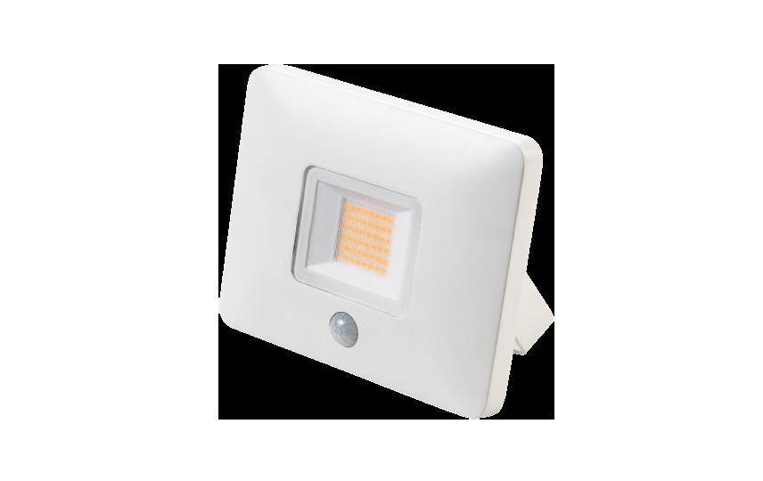 SGL FLOM MIDI weiss mit PIR-630053Bewegungsmelder 3000K