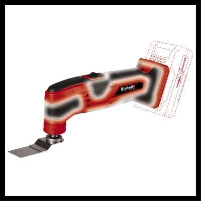 Einhell TC-MG 18 Li-Solo Power X-Change 4465170 Akku-Multifunktionswerkzeug Anzahl mitgelieferte Akkus 0