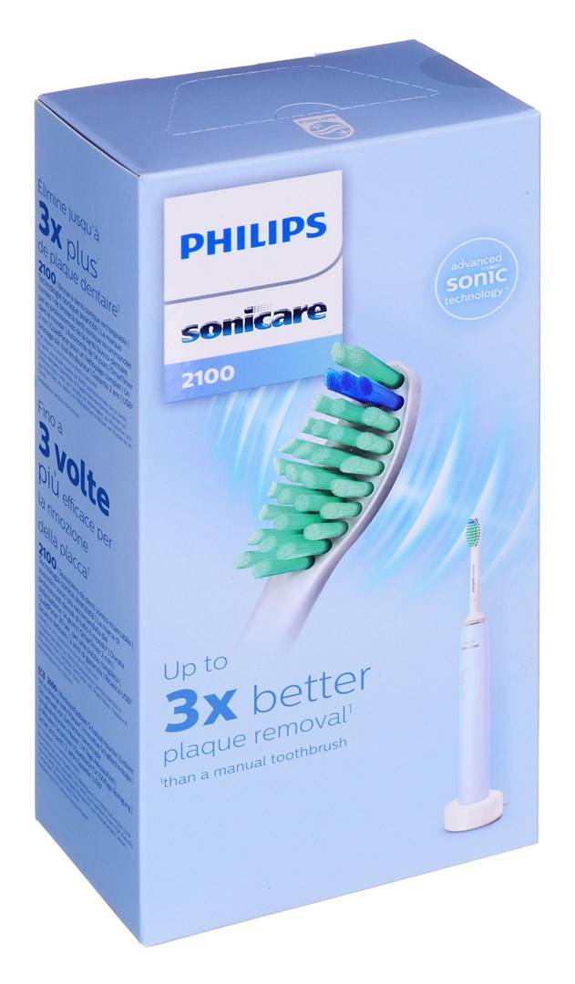 Philips Bodycare HX3651/12 349317 Elektrische Zahnbürste Hellblau