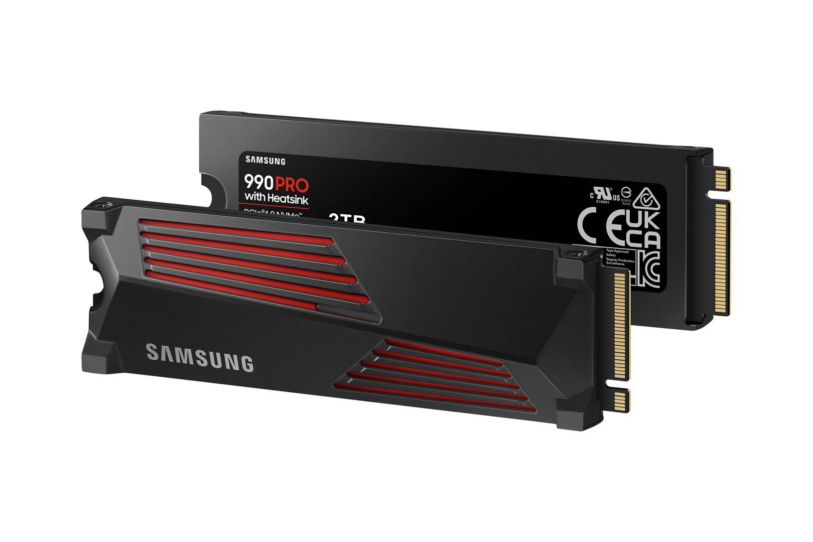 Samsung 990 PRO MZ-V9P2T0GW - SSD - verschlüsselt - 2 TB - intern - M.2 2280 - PCIe 4.0 x4 (NVMe)