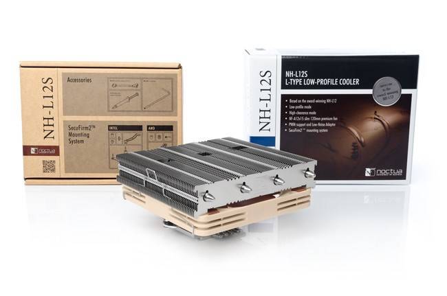 Noctua NH-L12S - Prozessor-Luftkühler - (für: LGA1156, AM2, AM2+, LGA1366, AM3, LGA1155, AM3+, LGA2011, FM1, FM2, LGA115