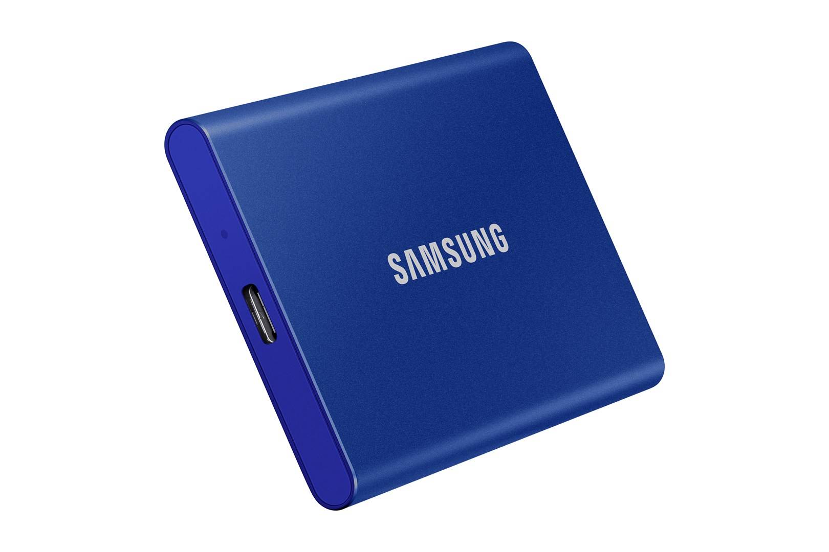 Samsung Portable T7 2 TB Externe SSD USB 3.2 Gen 2 Blau PC/Mac MU-PC2T0H/WW