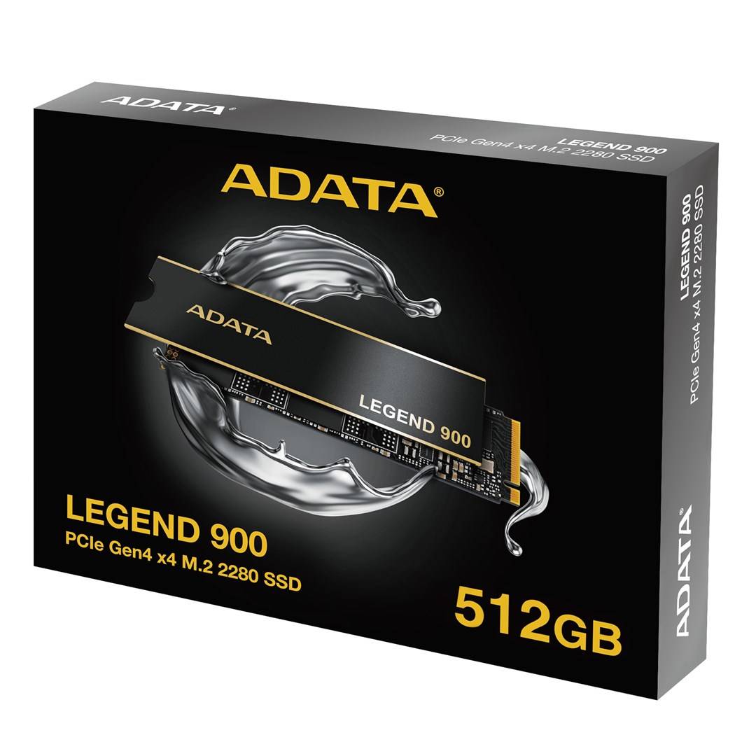 ADATA Legend 900 - SSD - 512 GB - intern - M.2 2280 - PCI Express 5.0 x4 (NVMe)