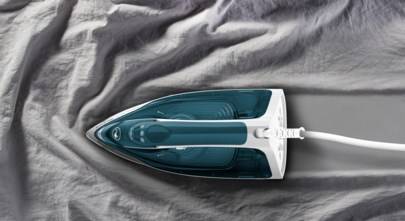 TEFAL Express Steam Iron Bügeleisen/-Station Blau Weiß