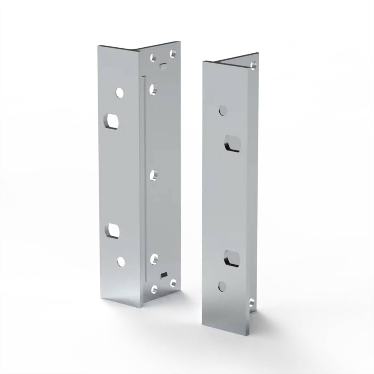 SCHROFF 19"-Winkel Typ F mit / ohne Grifflöcher für Textildichtung - 19"WINKEL 3HE M.GR. 2STK