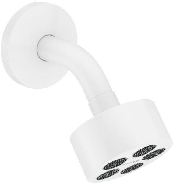 Kopfbrause 75 1jet EcoSmart AXOR ONE mit Brausearm mattweiß