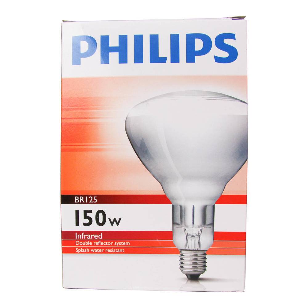 BR125 IR 150W 230-250V E27 CL Infrarotlampe